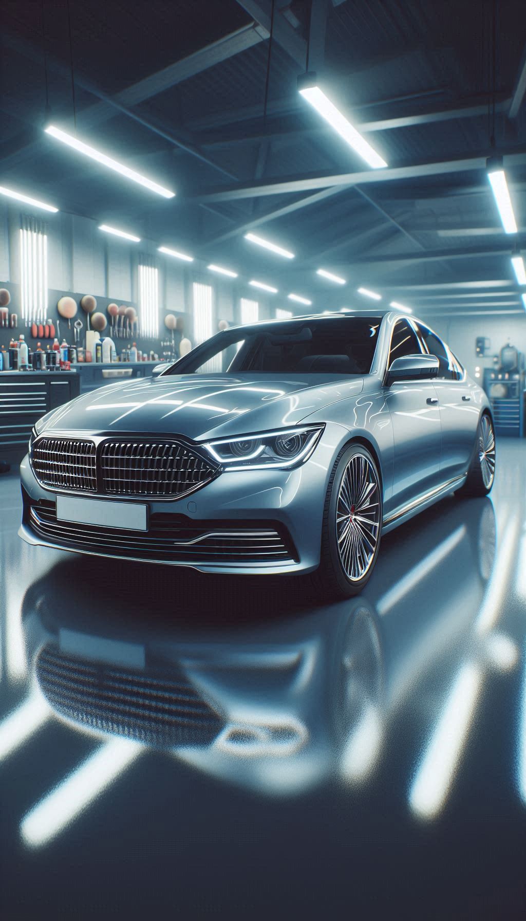 Polissage carrosserie - après